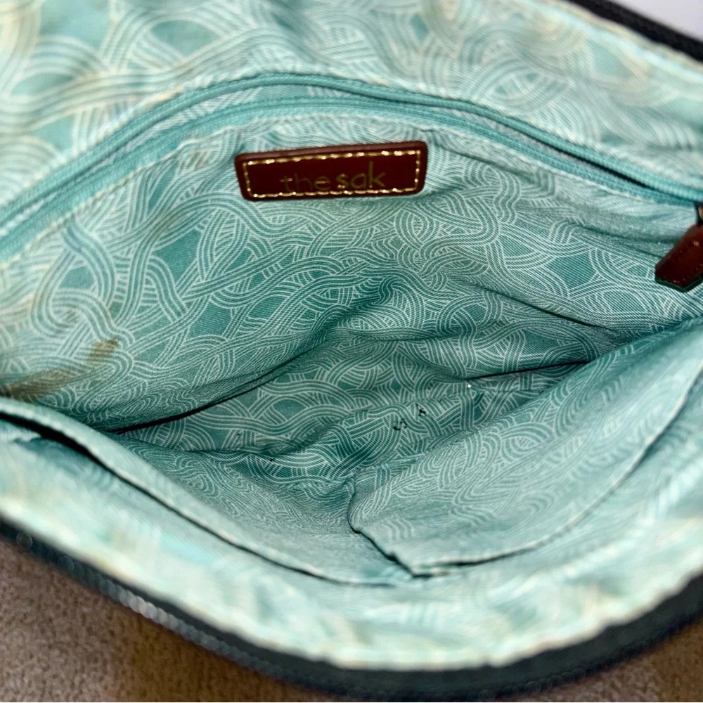 The Sak Black Embossed Shoulder Bag - Picture 5 of 5